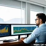 Home 19 신용분석사 필수 강의 추천 - A professional credit analyst in a modern office setting, intensely studying financial statements di...